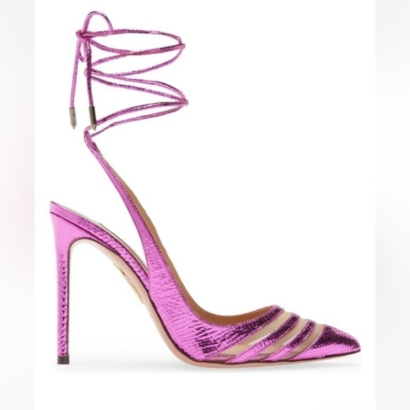 New Aquazzura Unfaithful ankle tie pump size‎ 38.5EU - Picture 2 of 15